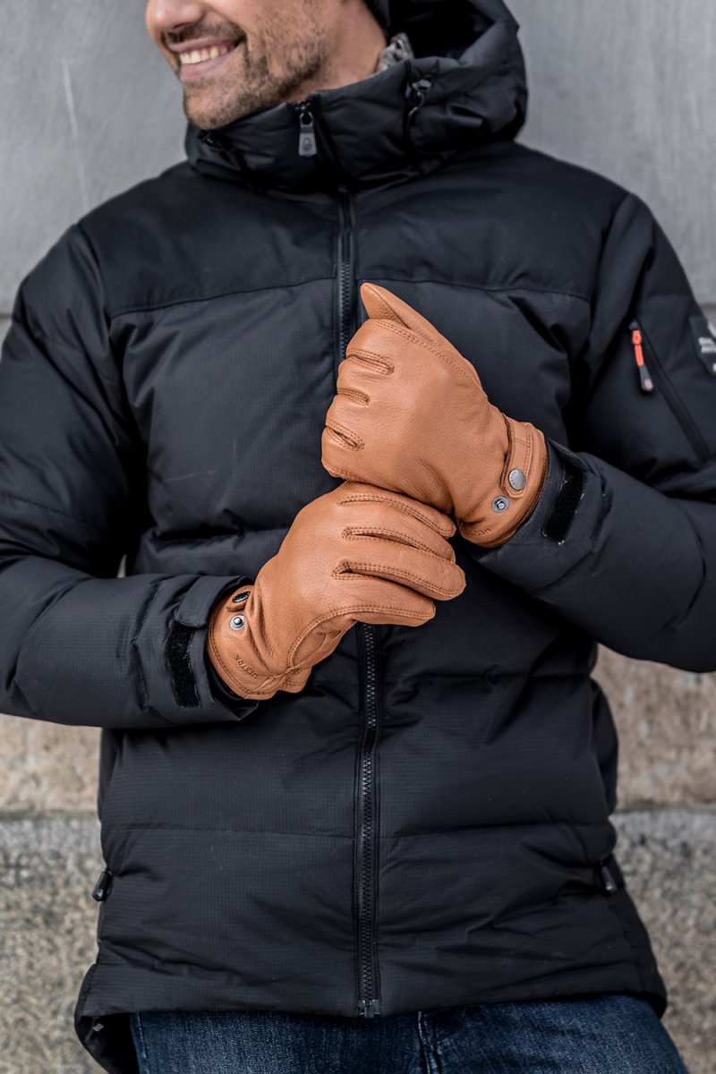 Hestra Leather Utsjö Gloves (Cork) | Gloves