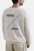 La Paz Cunha Here/Now Print Sweatshirt (Ecru) | Pullover