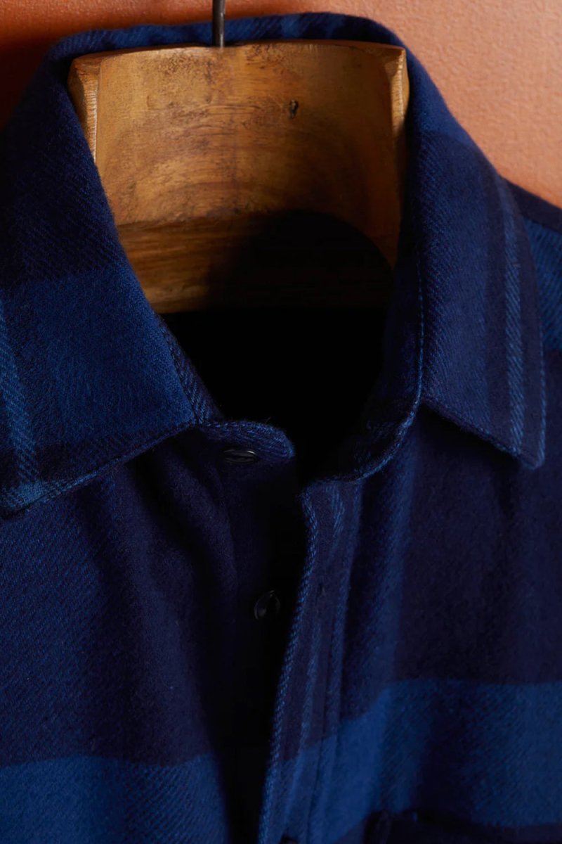 Portuguese Flannel ARQUIVE 82 ESP Shirt (Blue) | Shirts