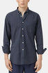 Portugiesisches Flanell-Atlantico-Hemd (Marineblau) | Hemden
