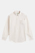 Portugiesisches Flanell-Atlantico-Streifenhemd (Sand) | Hemden