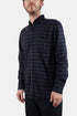 Portugiesisches Flanell-Blom-ESP-Karohemd (Blau / Lila) | Hemden