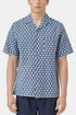 Portugiesisches Flanell-Jeanshemd mit Stickerei (Blau) | Hemden