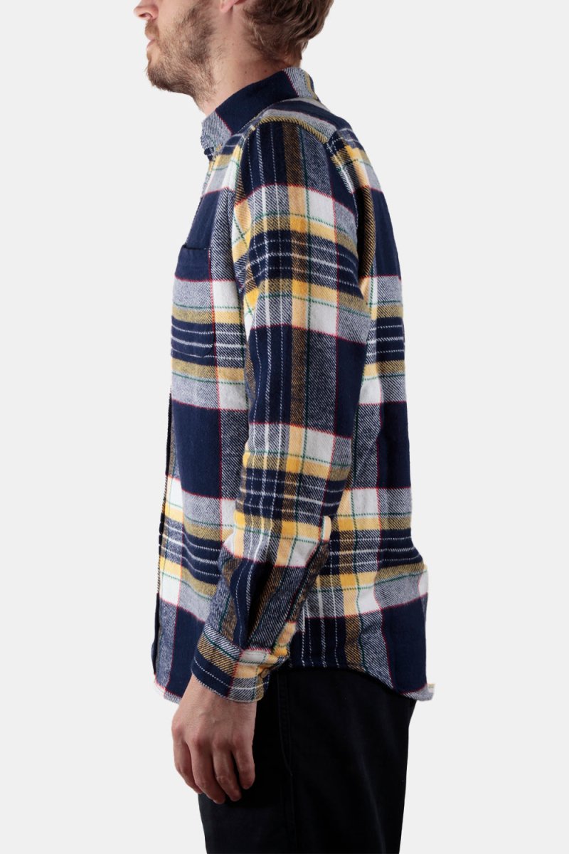 Portuguese Flannel Equi Check ESP Shirt (Blue / White / Yellow) | Shirts