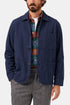 Portugiesische Flanell-Labura-Schwerflanelljacke (Blau) | Jacken