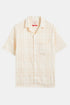 Portugiesisches Flanell-Malcom-Hemd (Ecru) | Hemden