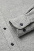 Portugiesisches Flanell Off Rail ESP BD Hemd (Grau) | Hemden