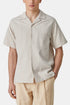 Portugiesisches Flanell-Fliesenhemd (Blau/Beige) | Hemden