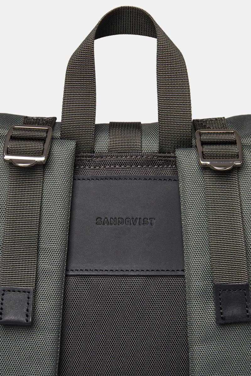 Sandqvist Bernt Backpack (Multi Green / Black) | Bags