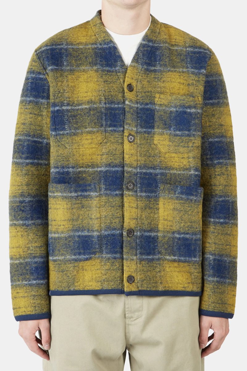 Universal Works Austin Wool Fleece (Yellow) | Sweaters