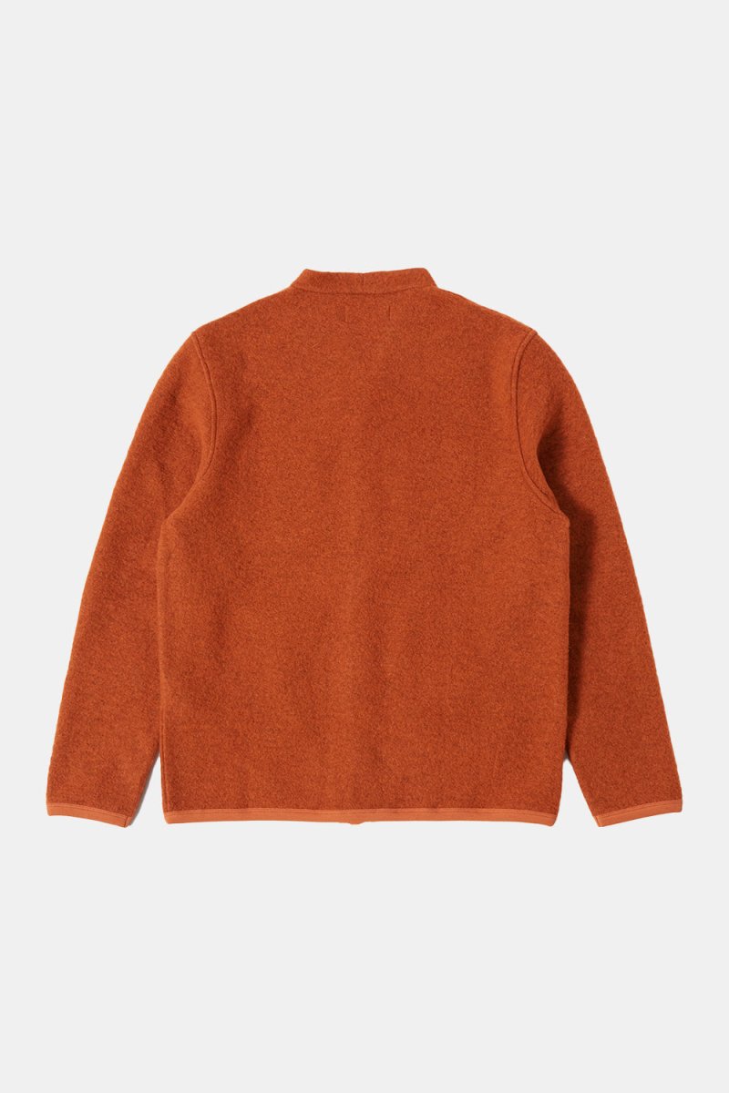 Universal Works Cardigan (Orange) | Sweaters