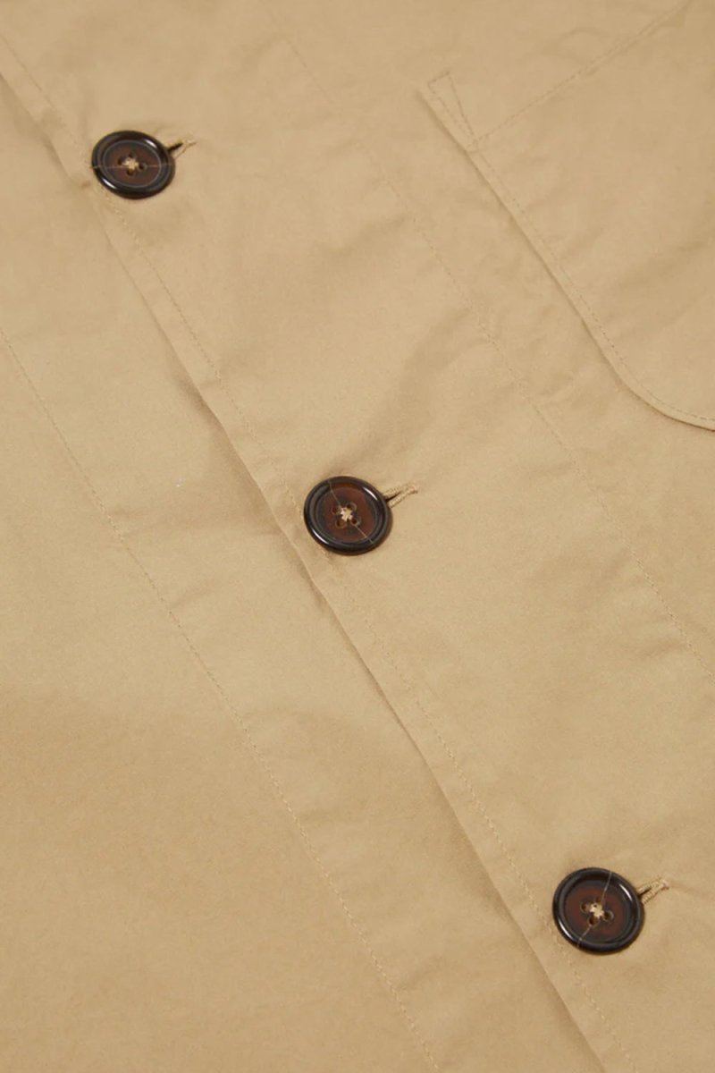 Universal Works Fine Poplin Bakers Jacket (Summer Oak) | Jackets