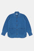 Universal Works Herringbone Denim Travail Hemd (verblasstes Indigo) | Hemden