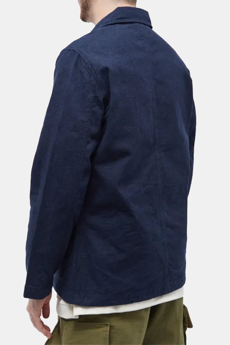 Universal Works Nebraska Bakers Chore Jacket (Navy) | Jackets