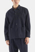 Universal Works Ospina Cotton Travail Overshirt (Dark Navy) | Jacken