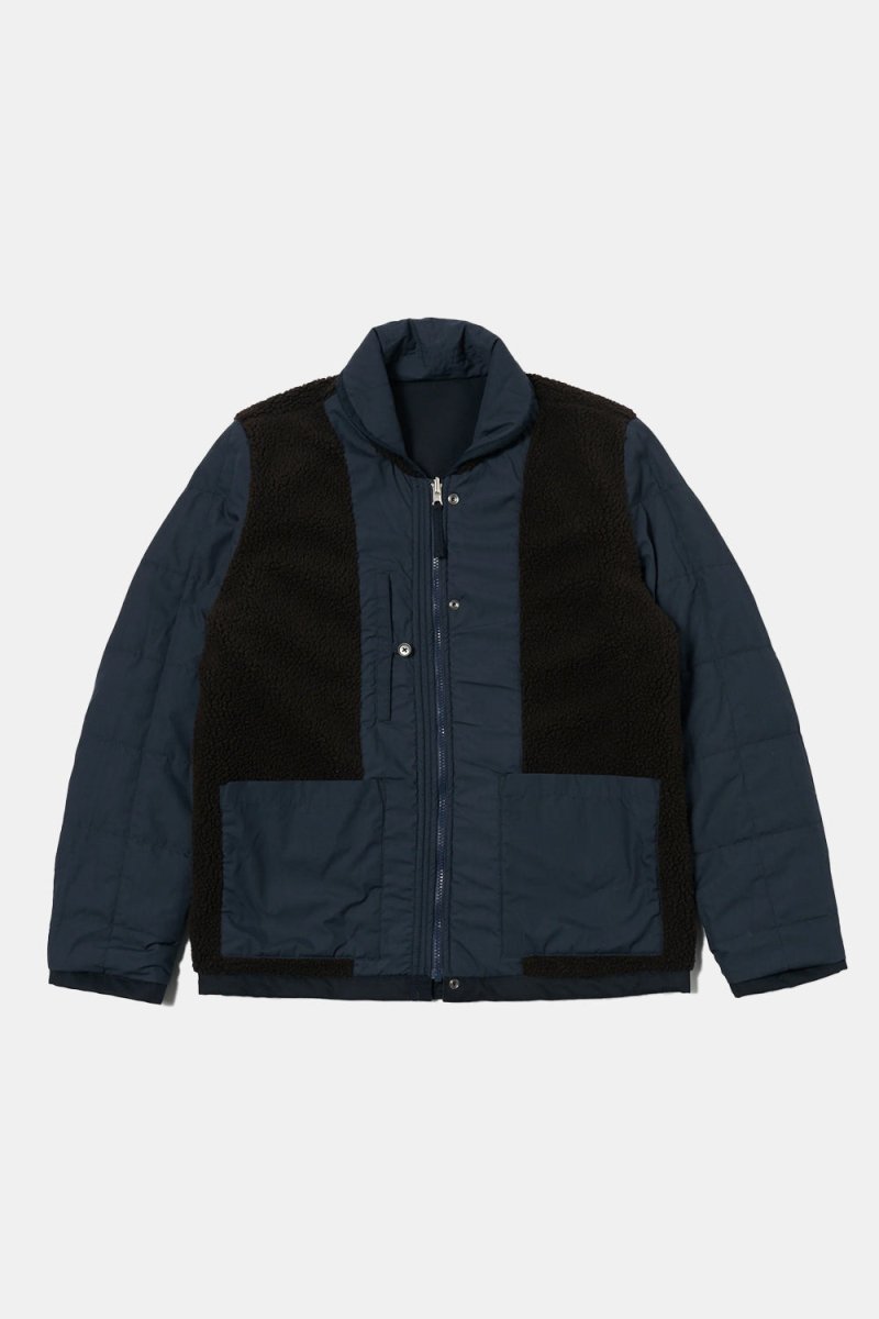 Universal Works Reversible N1 Jacket (Navy/Brown) | Jackets