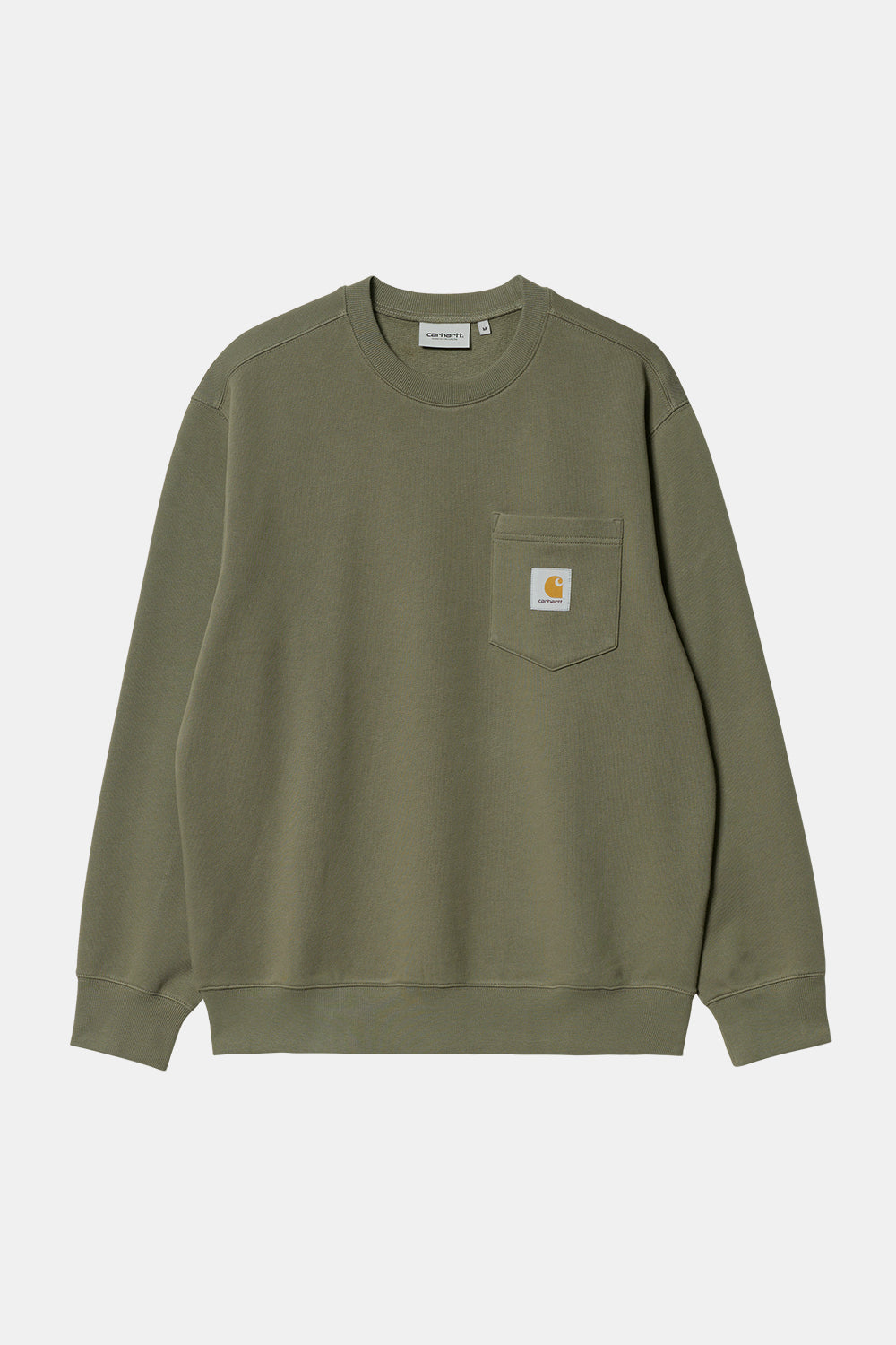 Carhartt WIP Pocket Sweat Sweatshirt (Seaweed Green) | Number Six