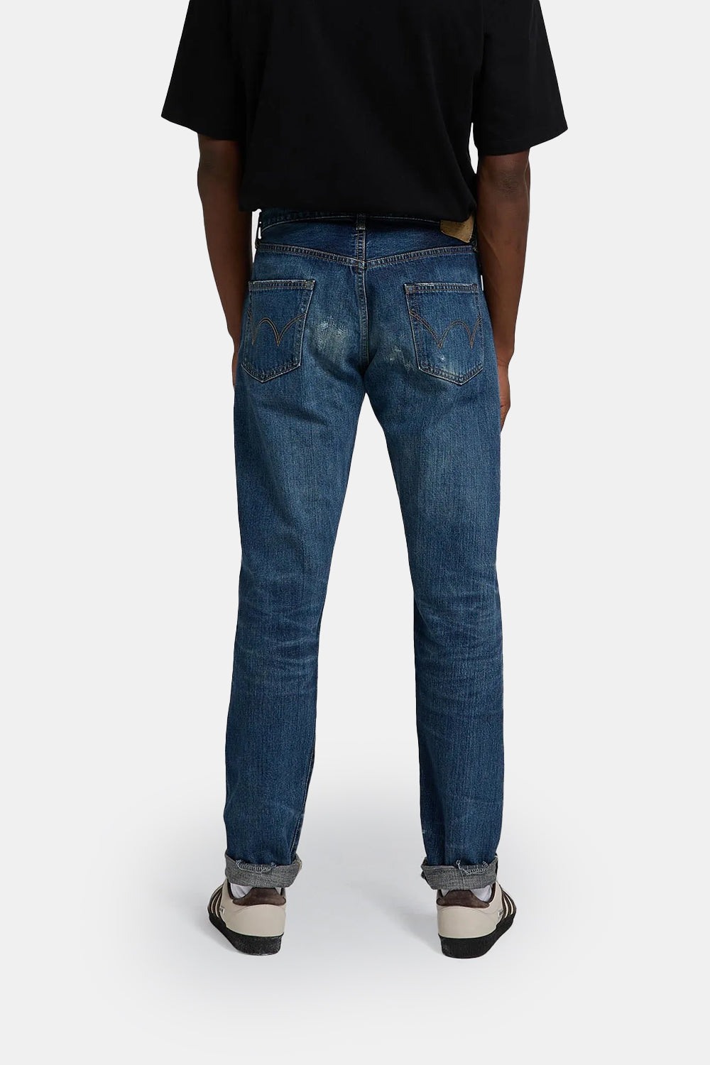 Edwin Regular Kaihara Tapered Rainbow Selvage Jeans (Dark Pure Indigo) | Number Six