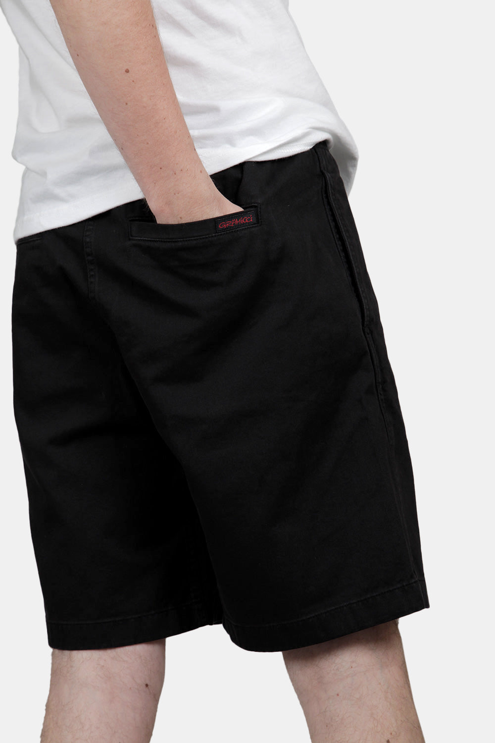 Gramicci G-Shorts Double-ringspun Organic Cotton Twill (Black) | Number Six