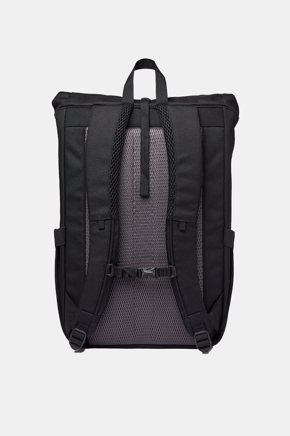 Sandqvist Arvid Recycled Polyester Backpack (Black) | Number Six
